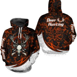 Personalized Deer Hunting Shirts Custom Camouflage Style Trendy Hunters Clothing For Men And Women Hoodie ND