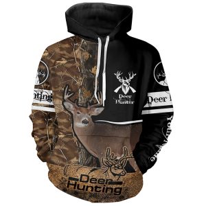 Deer Hunting custom Name camouflage hunting clothes Deer hunting outfit Hunting gifts Hoodie ND