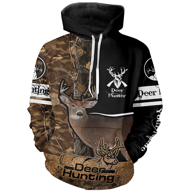 Deer Hunting custom Name camouflage hunting clothes Deer hunting outfit Hunting gifts Hoodie ND