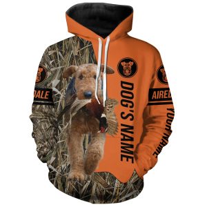 Airedale Terrier Hunting Dog Hoodie