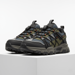 TerrainQuest Tactical Trail Sneakers – Black Olive
